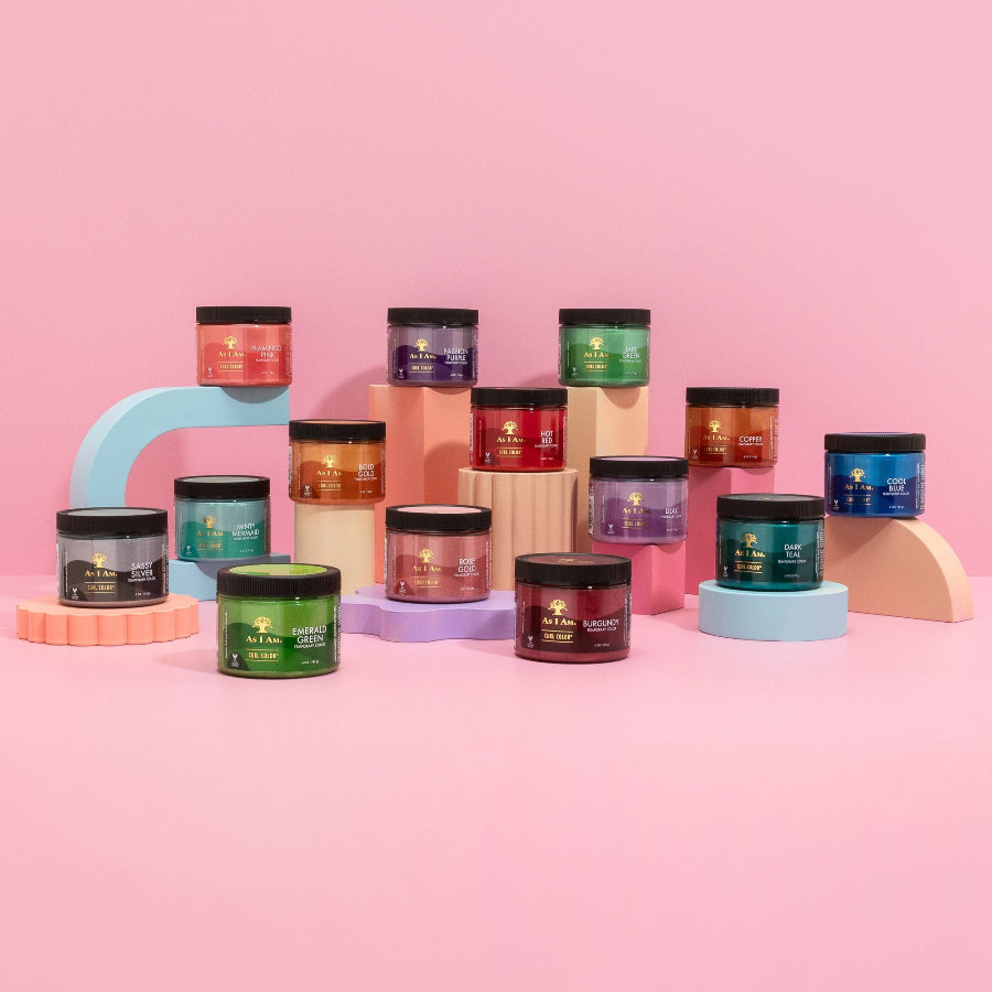 Colección de colores para rizos