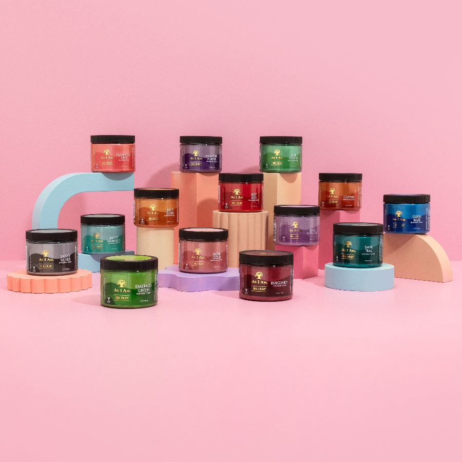 Colección de colores para rizos