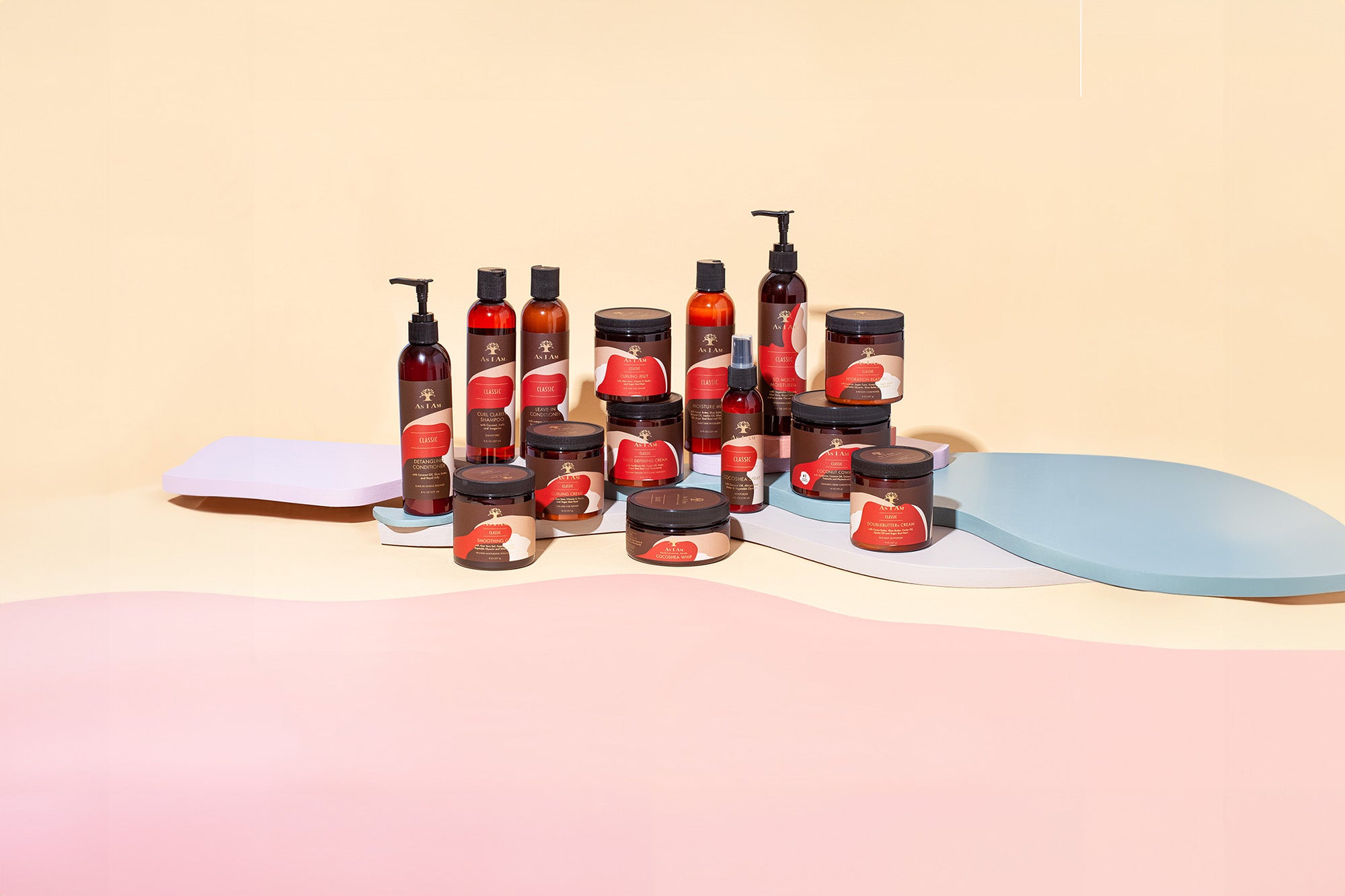 Classic Coconut Collection de As I Am, una línea de cuidado del cabello con coco para nutrir, hidratar y definir los rizos.