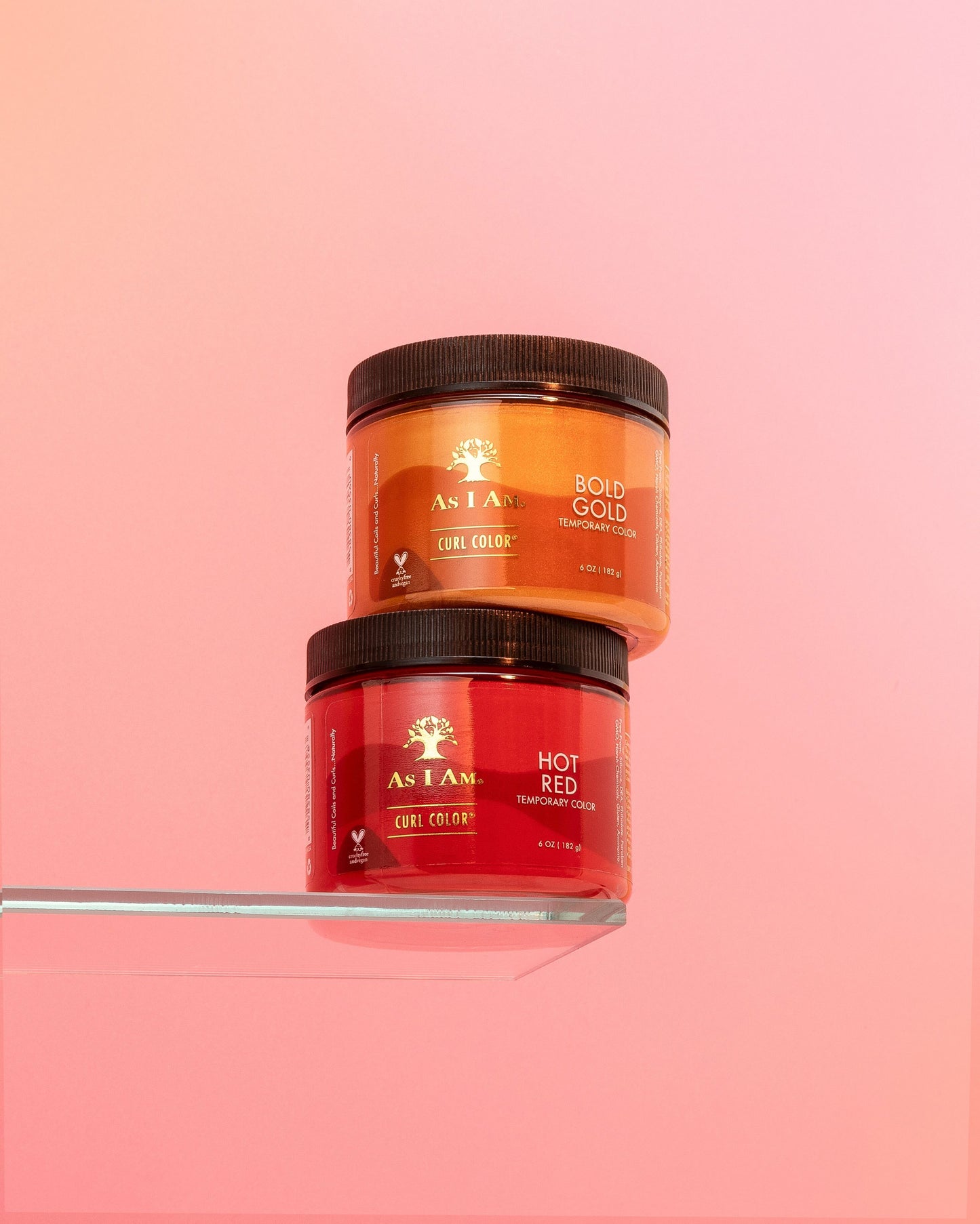 Kit de coloración para rizos Bold Gold & Hot Red