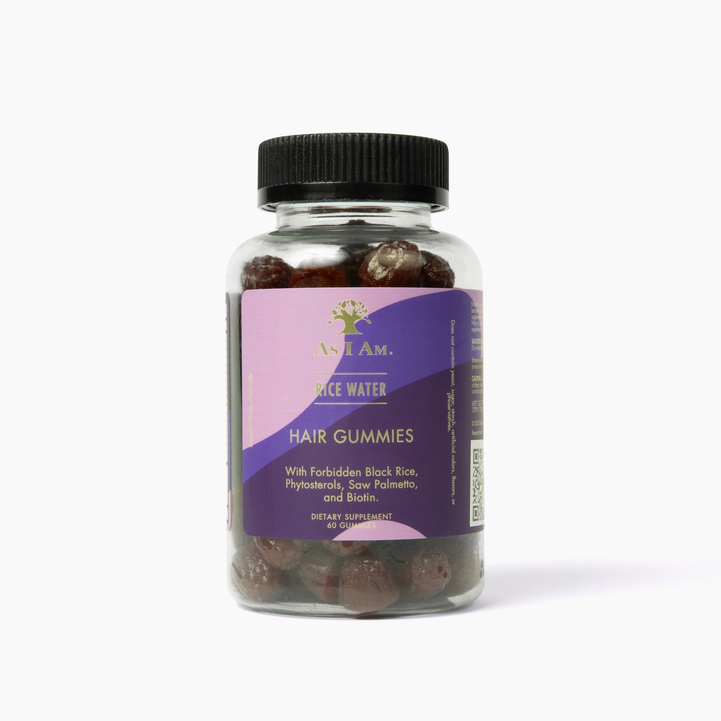 Gominolas capilares de agua de arroz