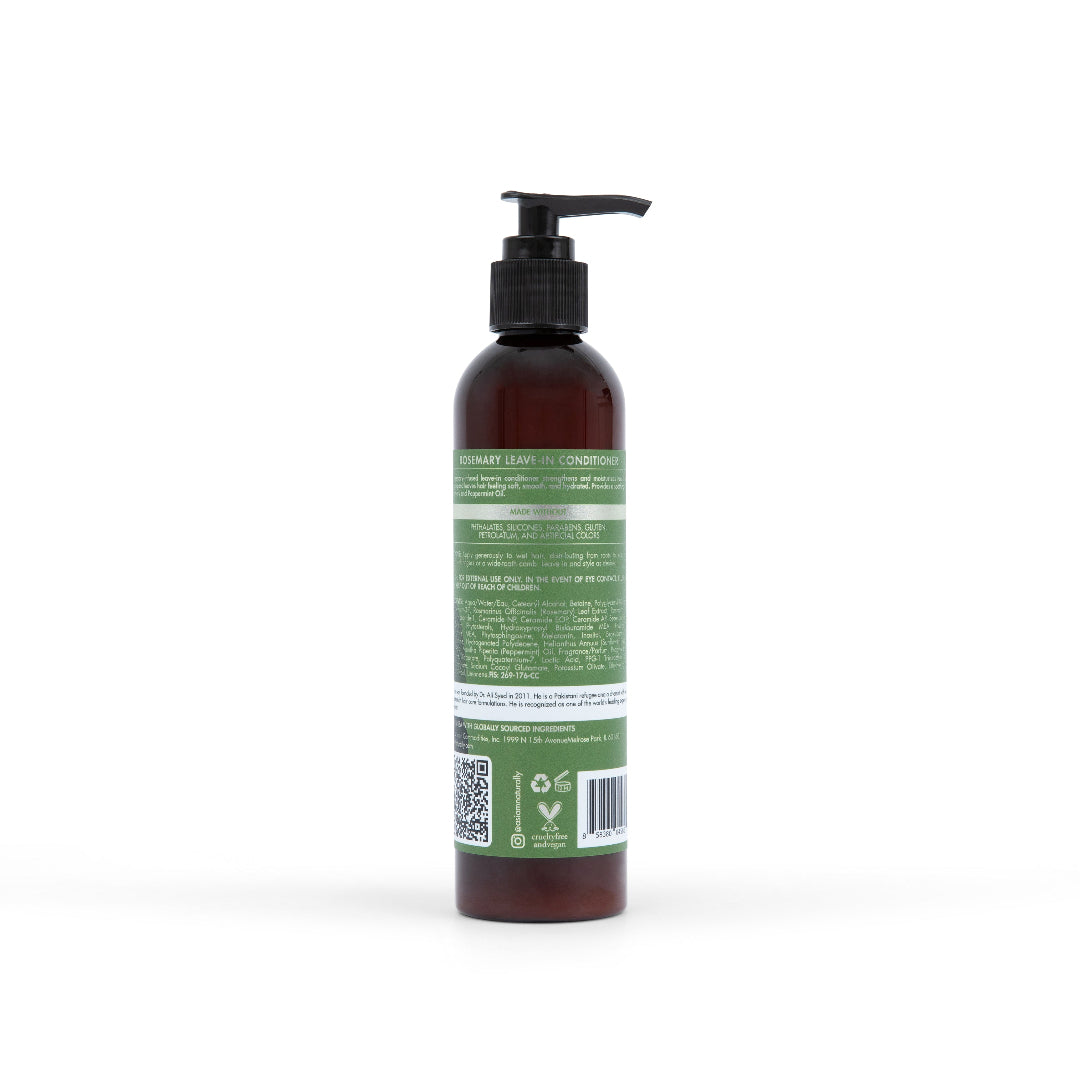 As I Am Acondicionador sin aclarado de romero - Con biotina y romero para nutrir, fortalecer e hidratar el cabello. Fórmula ligera para rizos y bucles suaves y sanos. Botella de 8 fl oz.