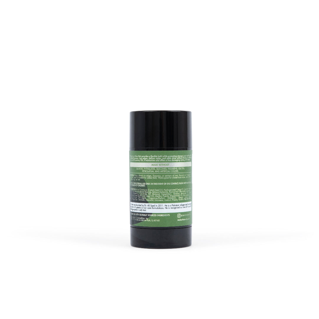 As I Am Rosemary Wax Stick - Con romero y biotina para unos peinados suaves y elegantes. Controla los cabellos sueltos, añade brillo y proporciona una fijación flexible. Ideal para bordes y peinados. 2.7 oz stick giratorio.