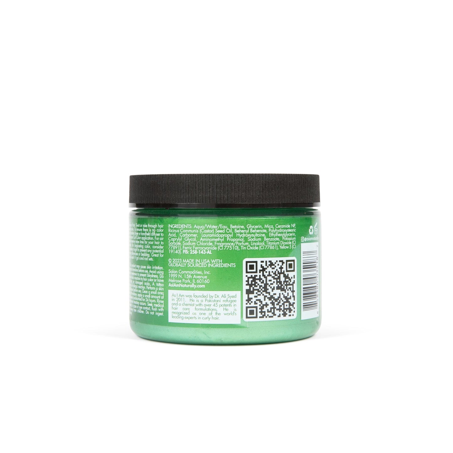 Color del rizo Verde jade