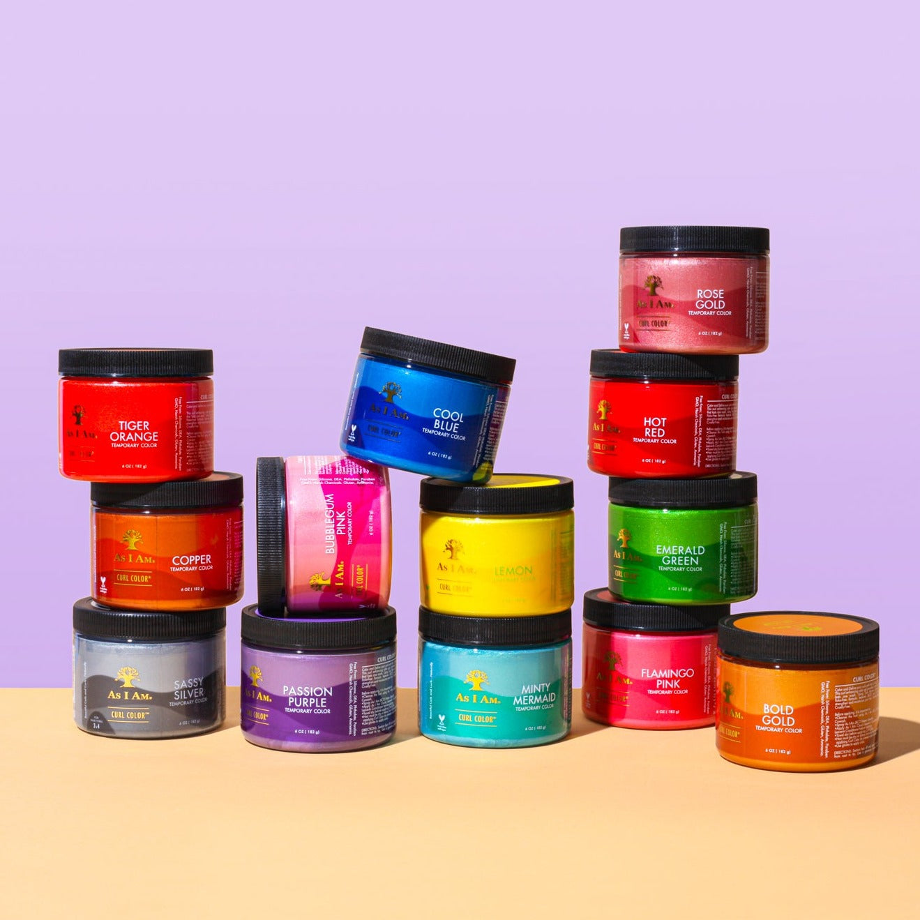 Color para Rizos Rosa Flamingo