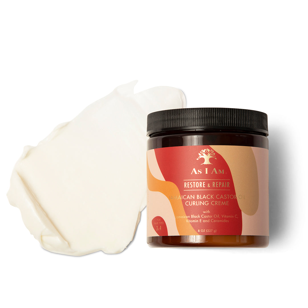 Crema Rizadora de Aceite de Ricino Negro