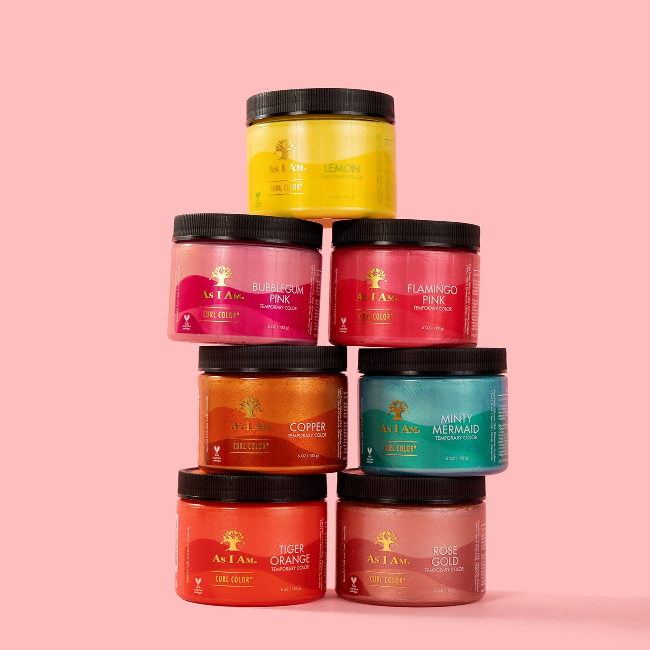 Color para Rizos Rosa Flamingo