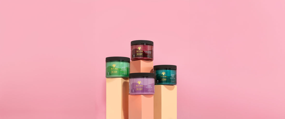 Presentamos los nuevos y vibrantes tonos de As I Am Curl Color.