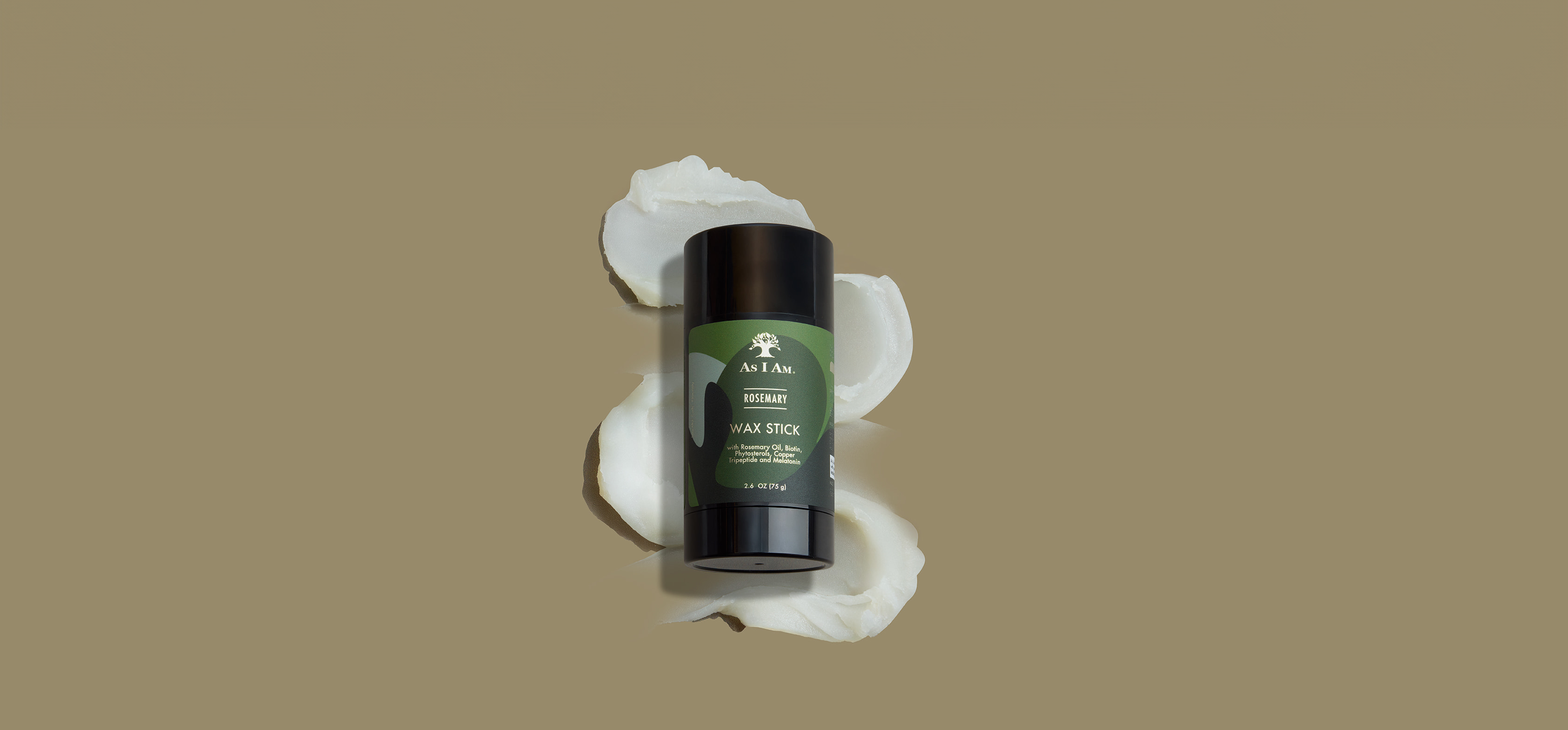 As I Am Rosemary Collection: un sistema de cuidado capilar de 8 productos con romero, biotina, melatonina, tripéptido de cobre y ceramidas. Incluye champú de menta acuática, acondicionador, sin aclarado, barra de cera, control de bordes, espuma de peinado y aceite para el cabello y el cuero cabelludo, todos ellos formulados para fortalecer, engrosar y promover el crecimiento sano del cabello a la vez que nutren el cuero cabelludo.