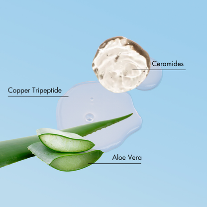 Agua para el cuidado del cuero cabelludo seco y con picazón