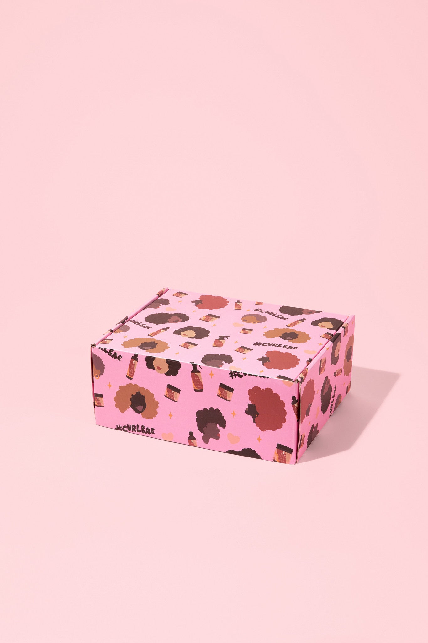As I Am CurlBea Box - caja de regalo mediana con productos seleccionados para el cuidado del cabello 