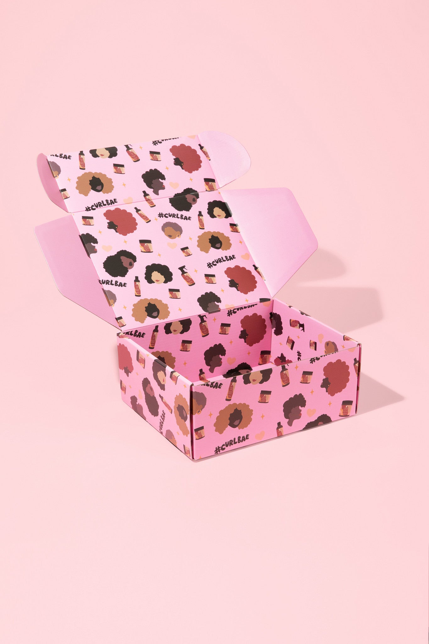 As I Am CurlBea Box - caja de regalo mediana con productos seleccionados para el cuidado del cabello 