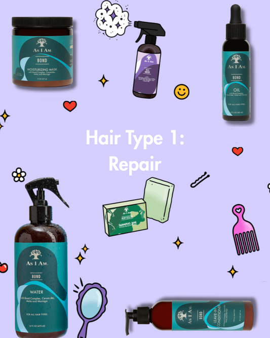 Tipo de cabello 1: Rutina de reparación capilar
