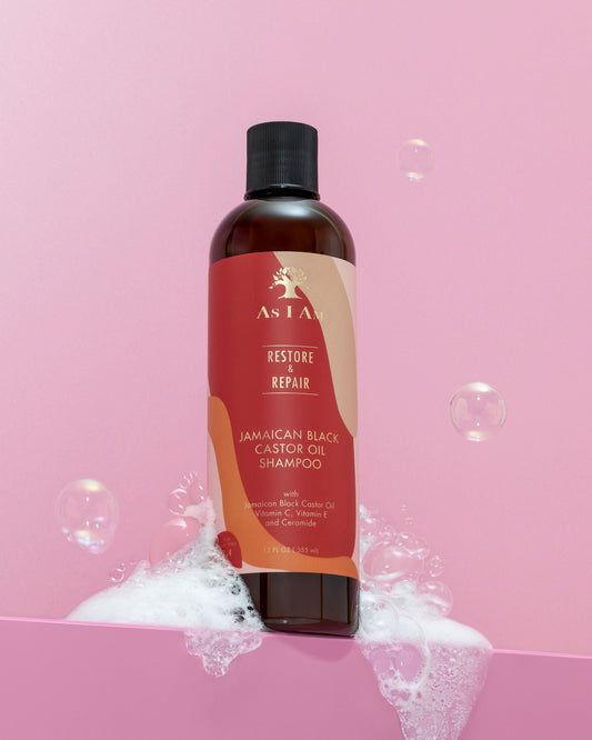 Champú de Aceite de Ricino Negro