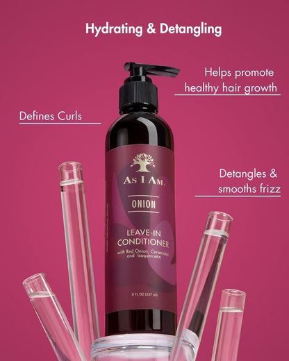 Acondicionador sin aclarado de cebolla